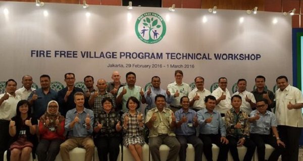 Fire-Free Village Programme technical workshop group photo