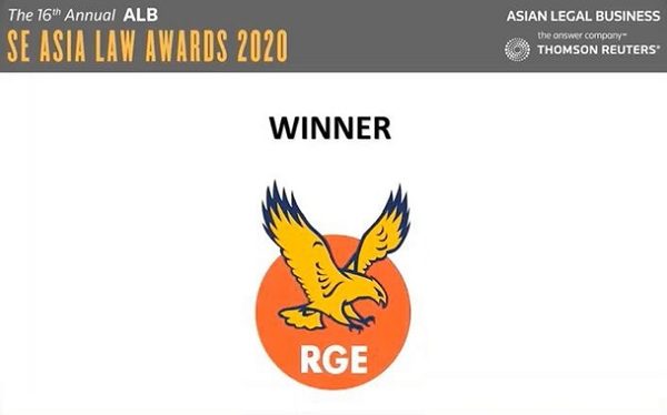 Inside RGE ALB Law Awards Winner
