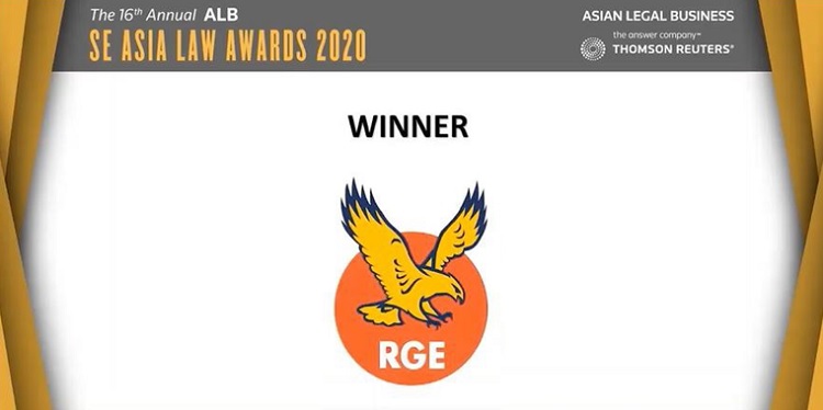 Inside RGE ALB Law Awards Winner