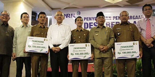 APRIL Fire-Free Village Programme awards