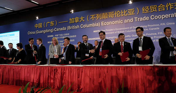 Inside RGE - WoodFibre LNG Export Guangzhou Gas Group Heads of Agreement