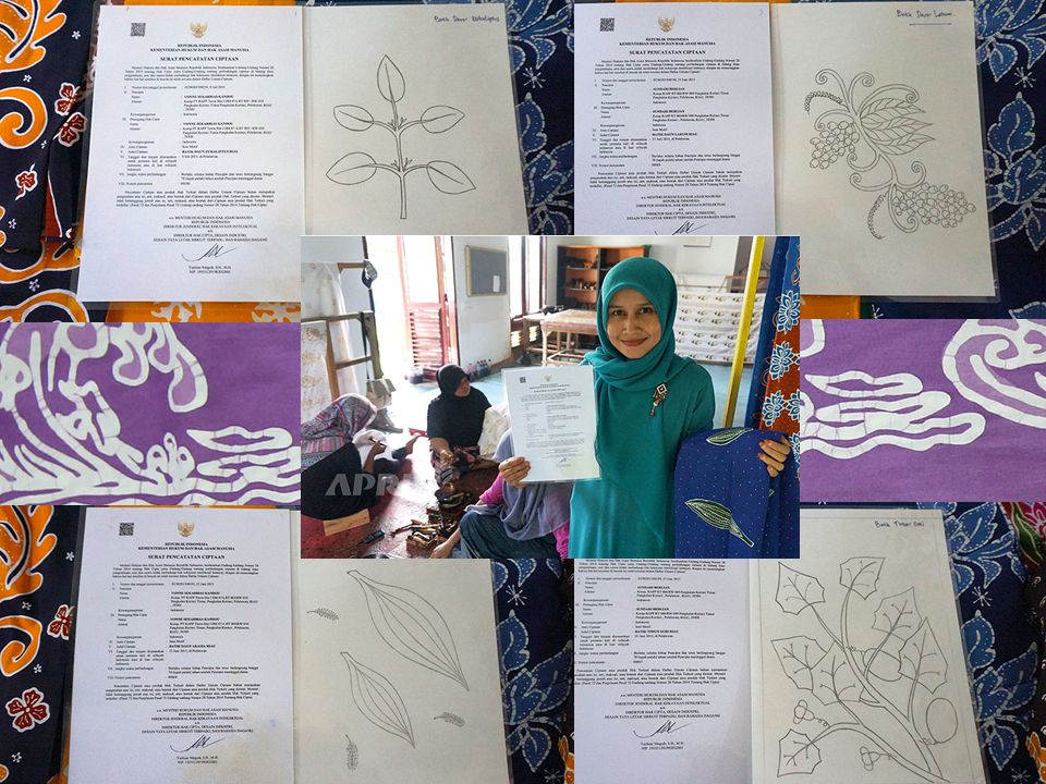 The Beautiful Batik of Pelalawan: PT RAPP Helps Five Batik Motifs Gain Intellectual Protection