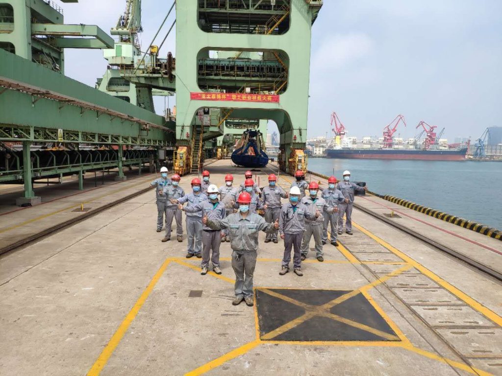 Graduate trainees gain hands-on operational experience at a port facility through RGE training programmes.
