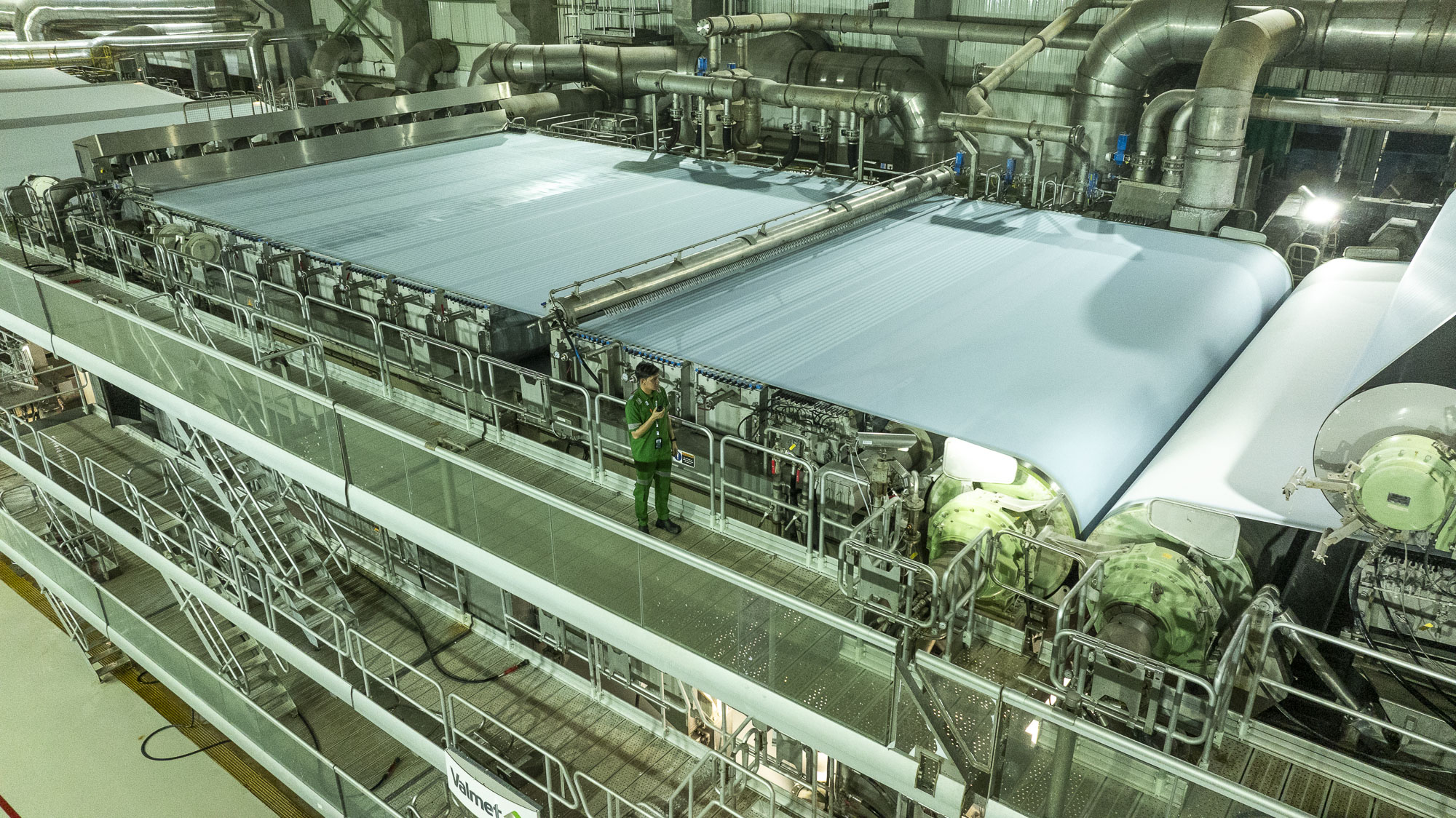 APRIL Group's new paperboard machine