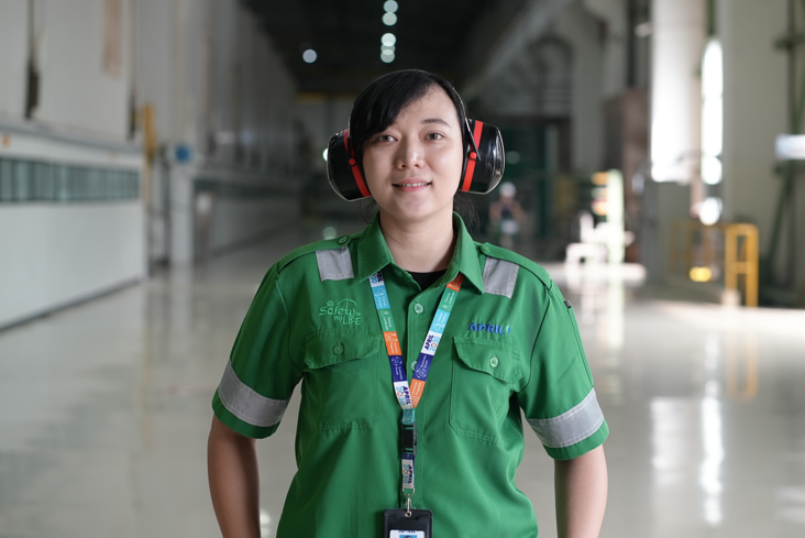 Paper Process Specialist at APRIL, Gabriella Carissa