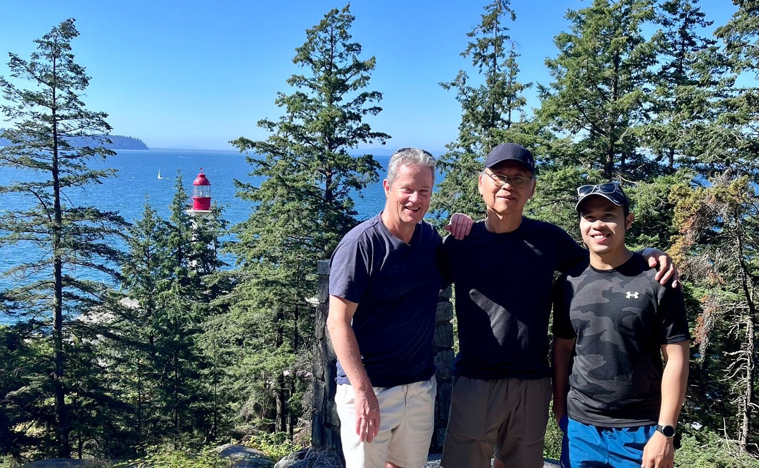 Ryan enjoys hiking in the mountains around Vancouver.
