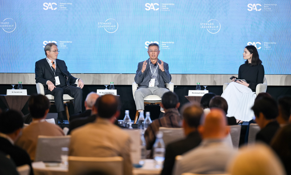 RGE Vice Chairman Bey Soo Khiang at the Steward Leadership Asia Summit 2025.