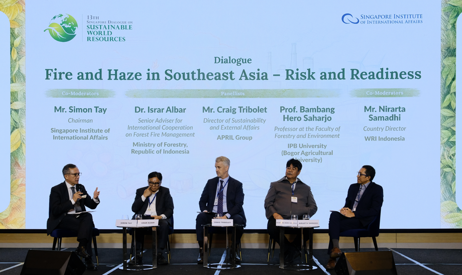 APRIL director of sustainability and external affairs at Singapore Institute of International Affairs.